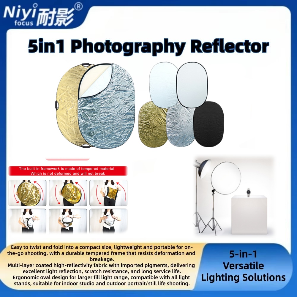 5-in-1 Round & Oval Photograph - đánh giá và giá Outdoor Lighting Kit Photography