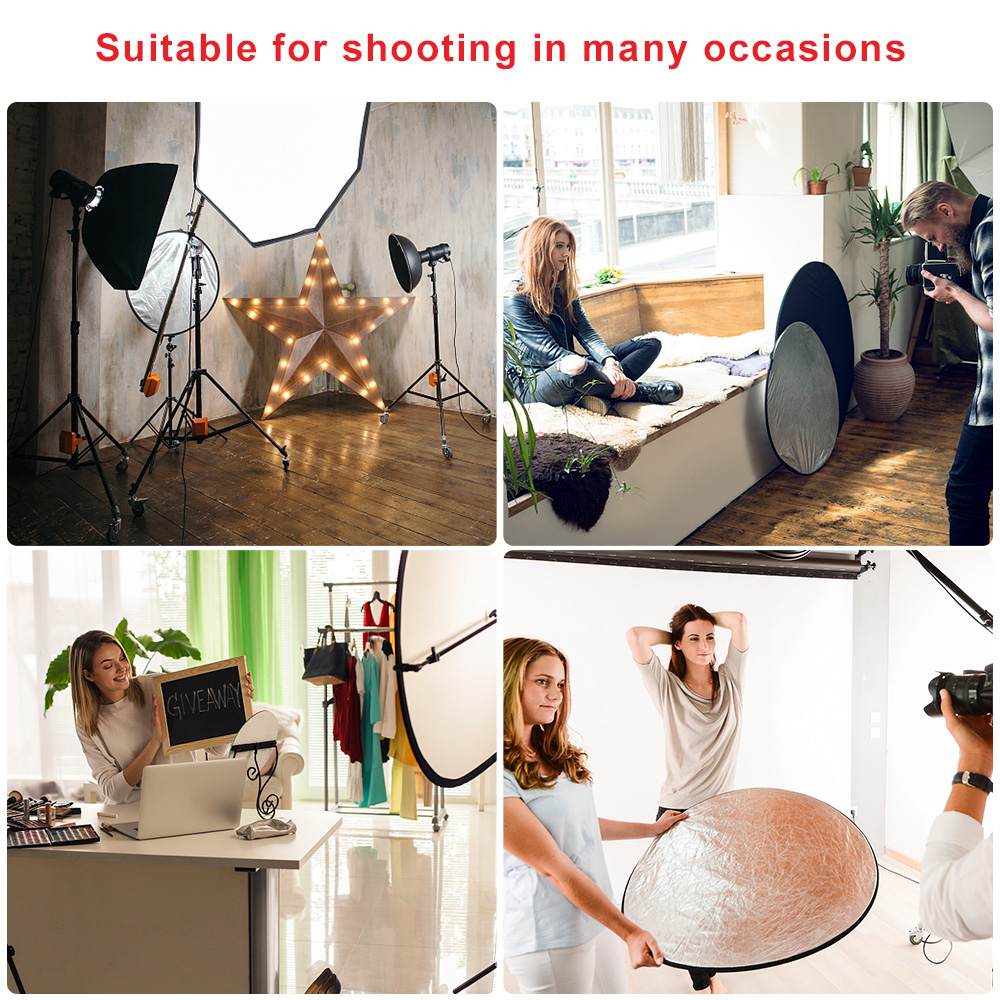 5-in-1 Round & Oval Photograph - đánh giá và giá Outdoor Lighting Kit Photography