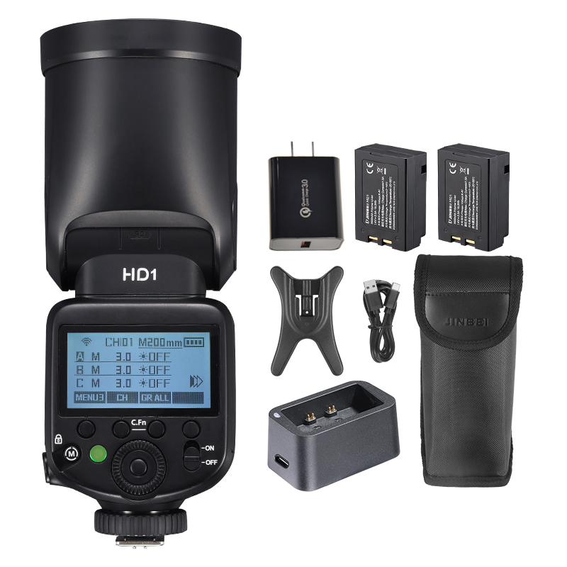 JINBEI HD-1Round-head HSS Spee - đánh giá và giá Outdoor Lighting Kit Photography