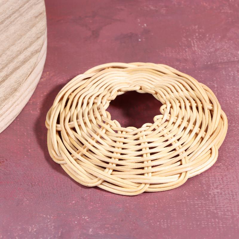 2Pcs Handwoven Rattan Lampshad - đánh giá và giá Outdoor Lighting Vintage