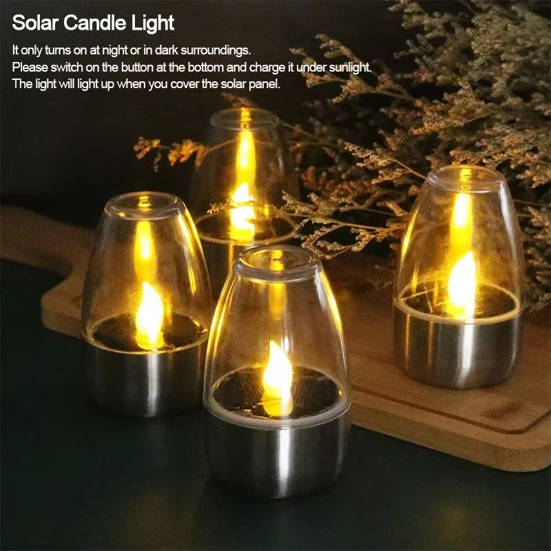 LED Solar Candles Light Flamel - đánh giá và giá Outdoor Lighting Ideas For Party