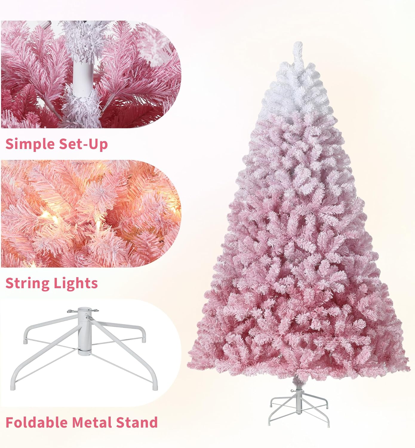 9Ft Pre-Lit Artificial Christm - đánh giá và giá Outdoor Lighting Xmas
