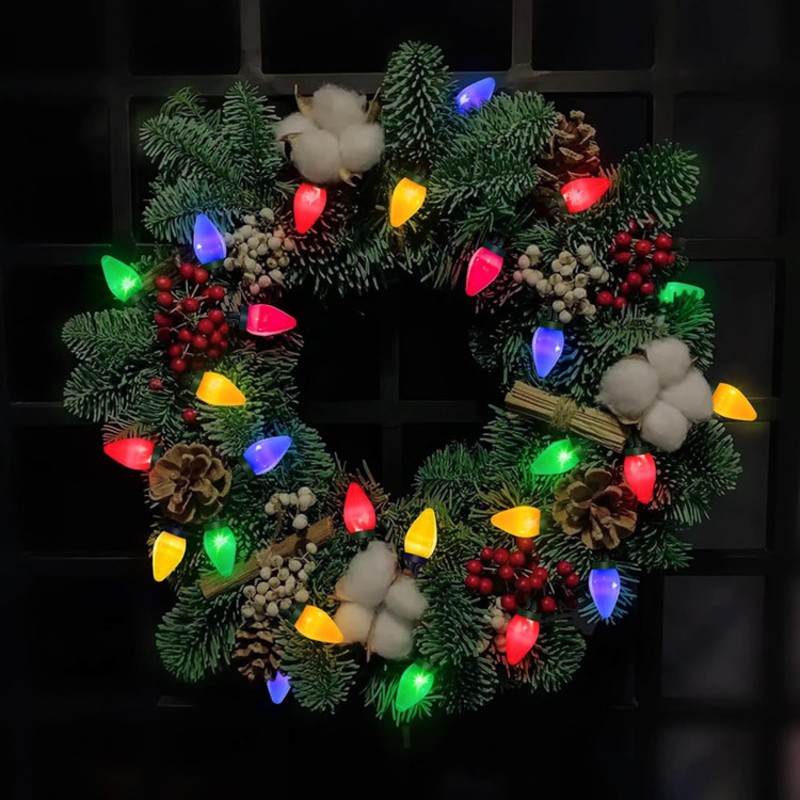ABLJ Multi-Color LED String Li - đánh giá và giá Outdoor Lighting On Trees
