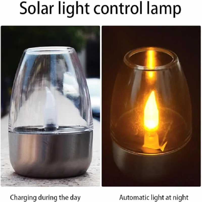 Solar Powered Flameless Candle - đánh giá và giá Outdoor Lighting Ideas For Party