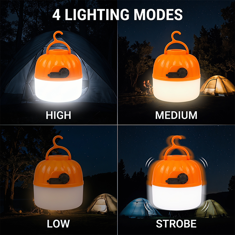 Mini Portable LED Pumpkin Bulb - đánh giá và giá Outdoor Lighting Led Strip