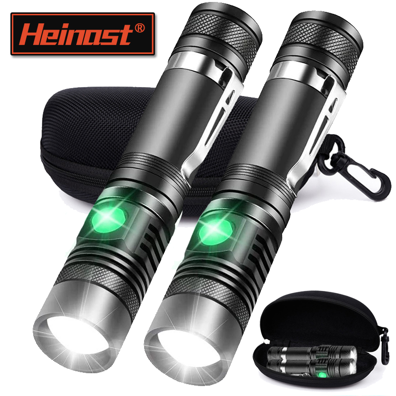Rechargeable T6 Handheld Flash - đánh giá và giá Zinc Outdoor Lighting