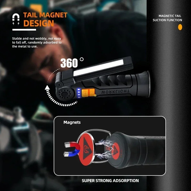 Portable COB LED Flashlight US - đánh giá và giá Zinc Outdoor Lighting