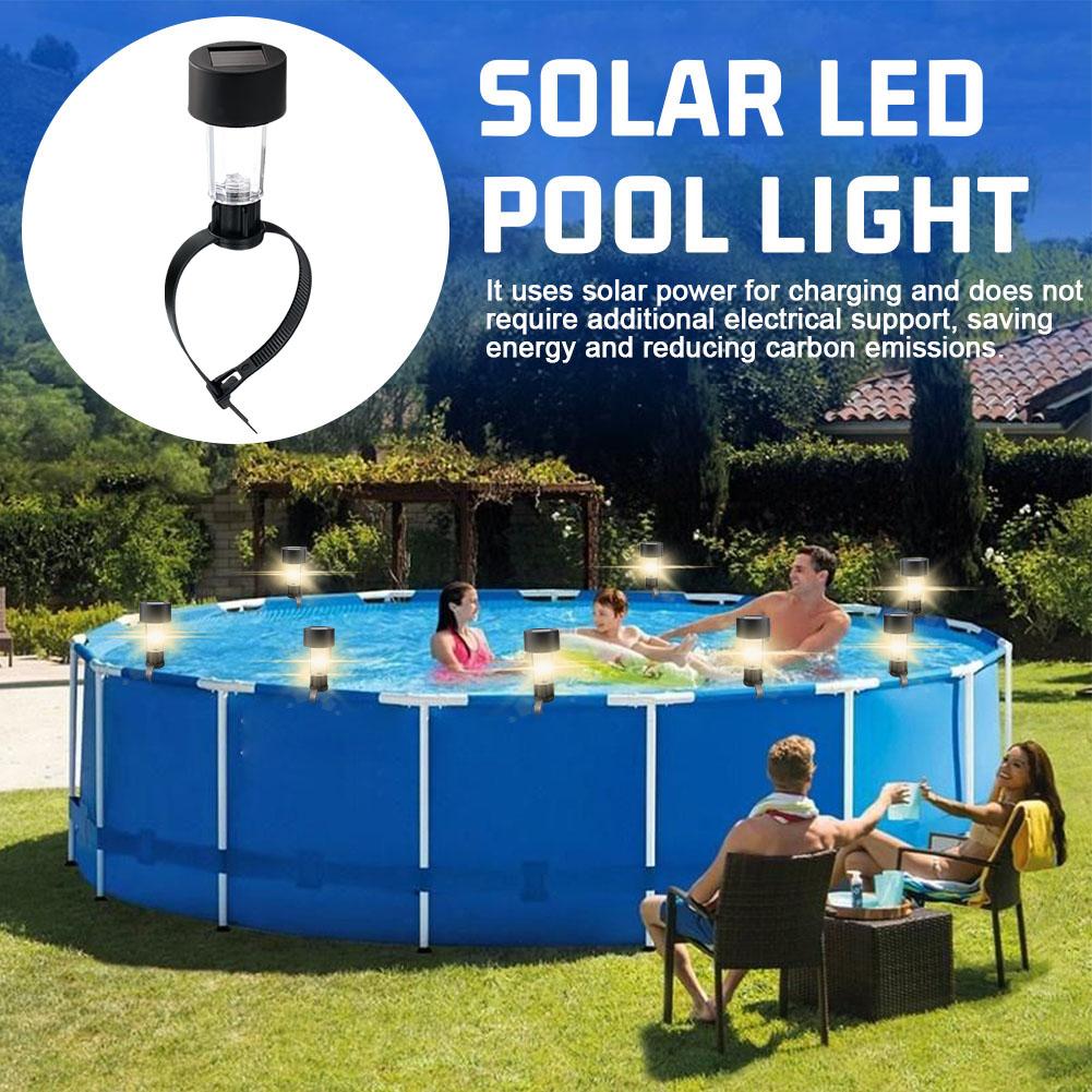 Solar Powered LED Pool Lights  - đánh giá và giá Outdoor Lighting Ground