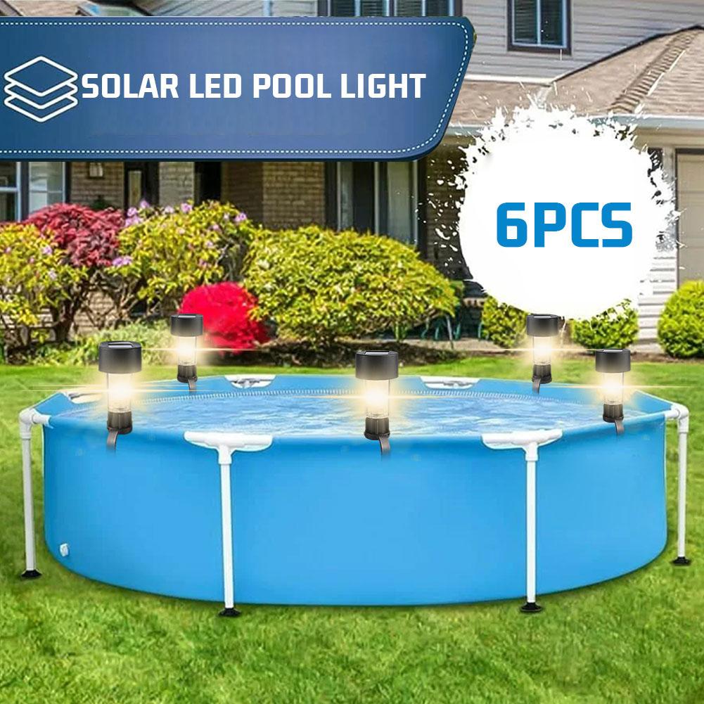 Solar Powered LED Pool Lights  - đánh giá và giá Outdoor Lighting Ground