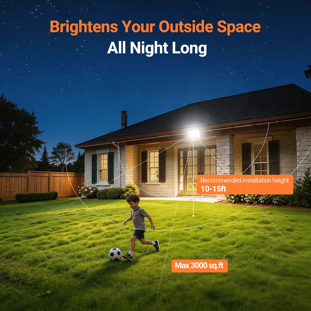 intelamp Solar Flood Lights 20 - đánh giá và giá Outdoor Lighting Dusk To Dawn