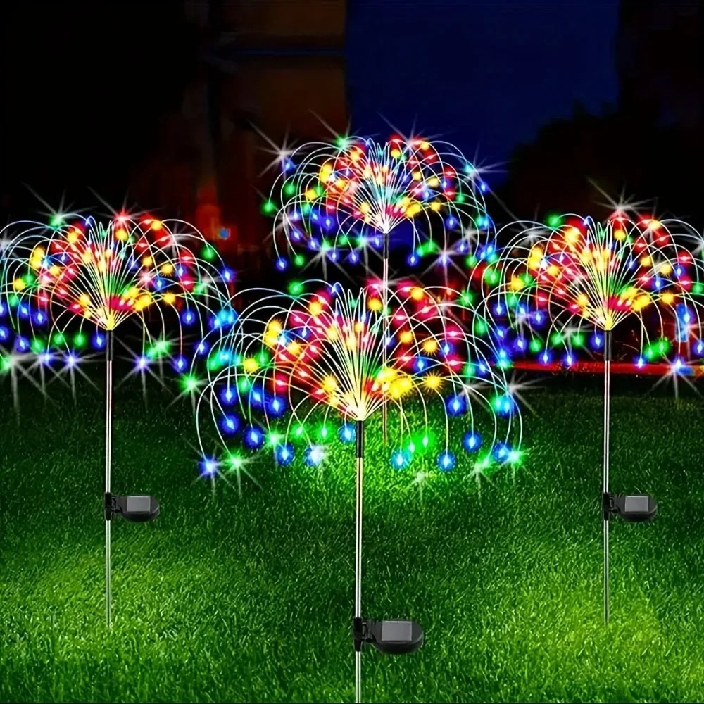 Solar LED Firework Fairy Light - đánh giá và giá Outdoor Lighting Ideas For Party