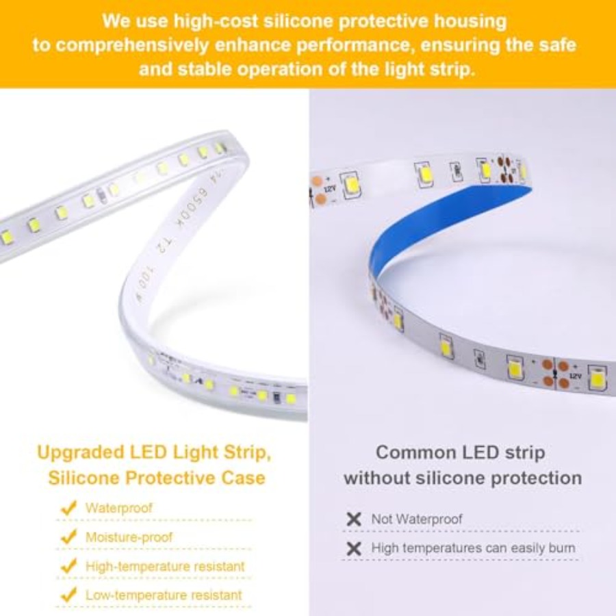 LED Strip Lights, 240 LEDs, 65 - đánh giá và giá Outdoor Lighting Led Strip