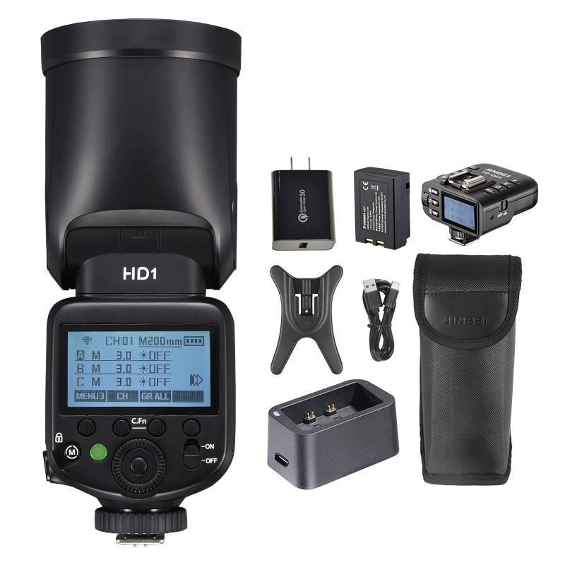 JINBEI HD-1 Camera Flash Light - đánh giá và giá Outdoor Lighting Kit Photography