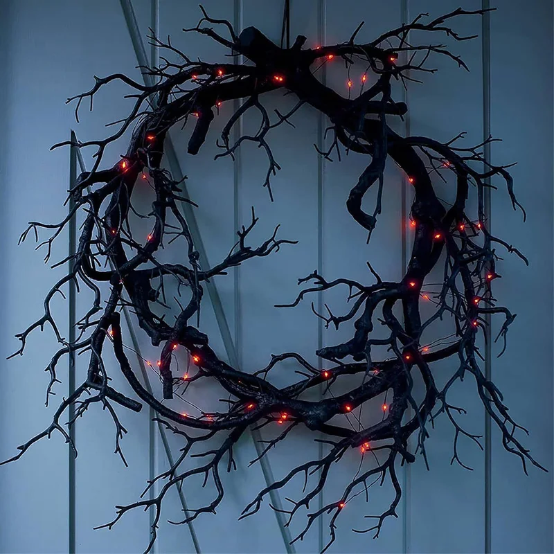 Halloween Decoration Wreath De - đánh giá và giá Outdoor Lighting Ideas For Party