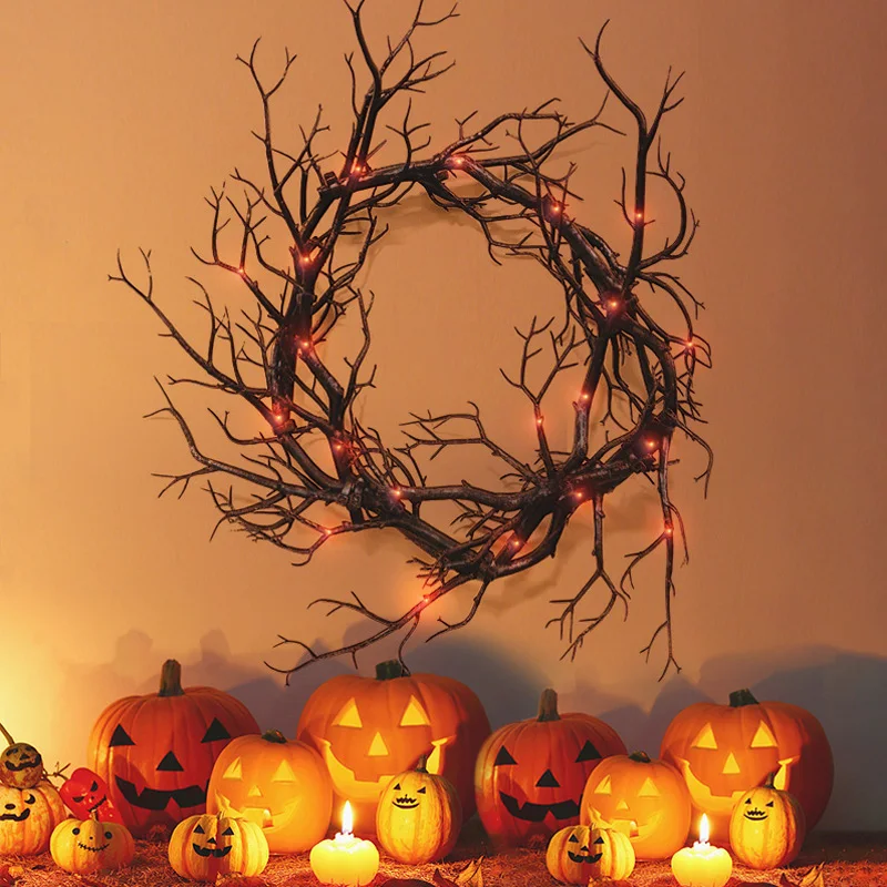 Halloween Decoration Wreath De - đánh giá và giá Outdoor Lighting Ideas For Party
