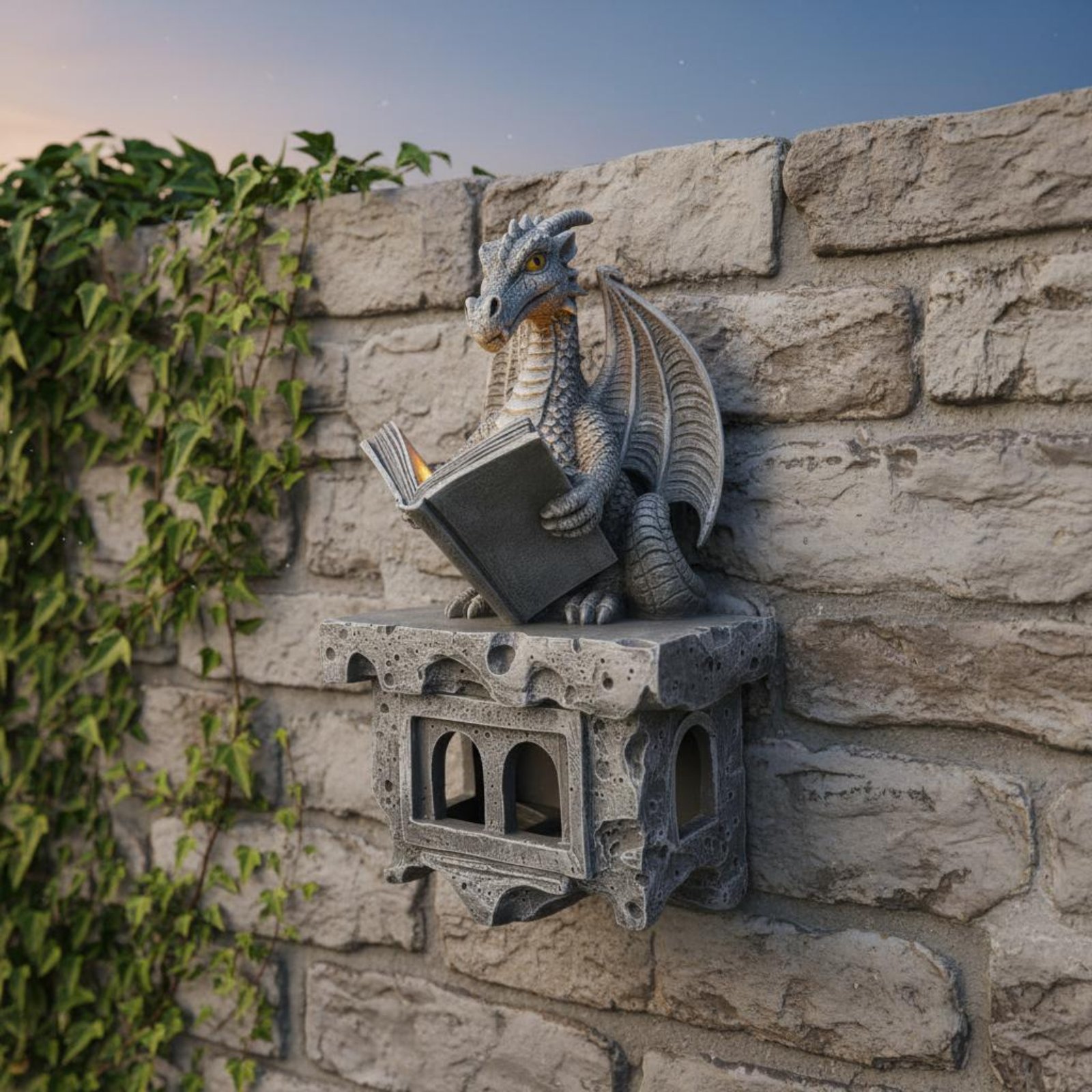 Solar Wyvern Wall Shine Auto O - đánh giá và giá Outdoor Lighting Ip65