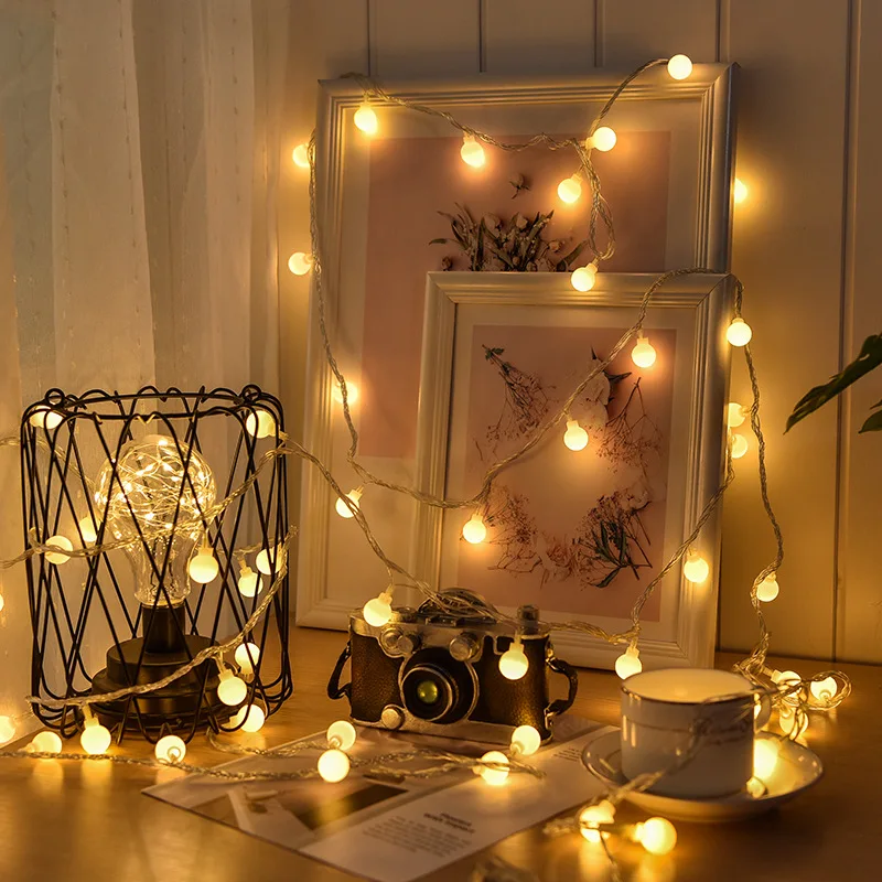 10M USB/Battery Power Ball LED - đánh giá và giá Outdoor Lighting Ideas For Party