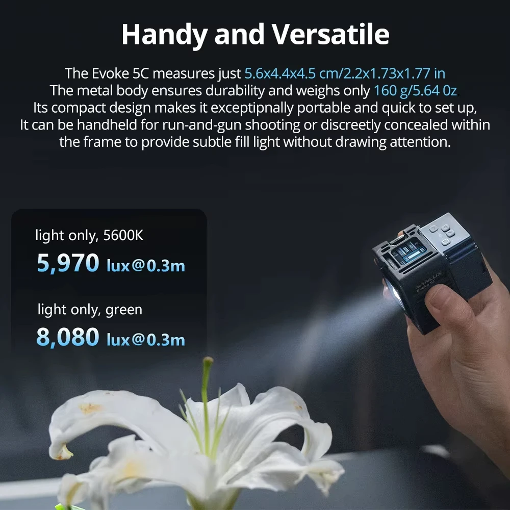 NANLUX Evoke 5C RGB Bi-color L - đánh giá và giá Outdoor Lighting Kit Photography