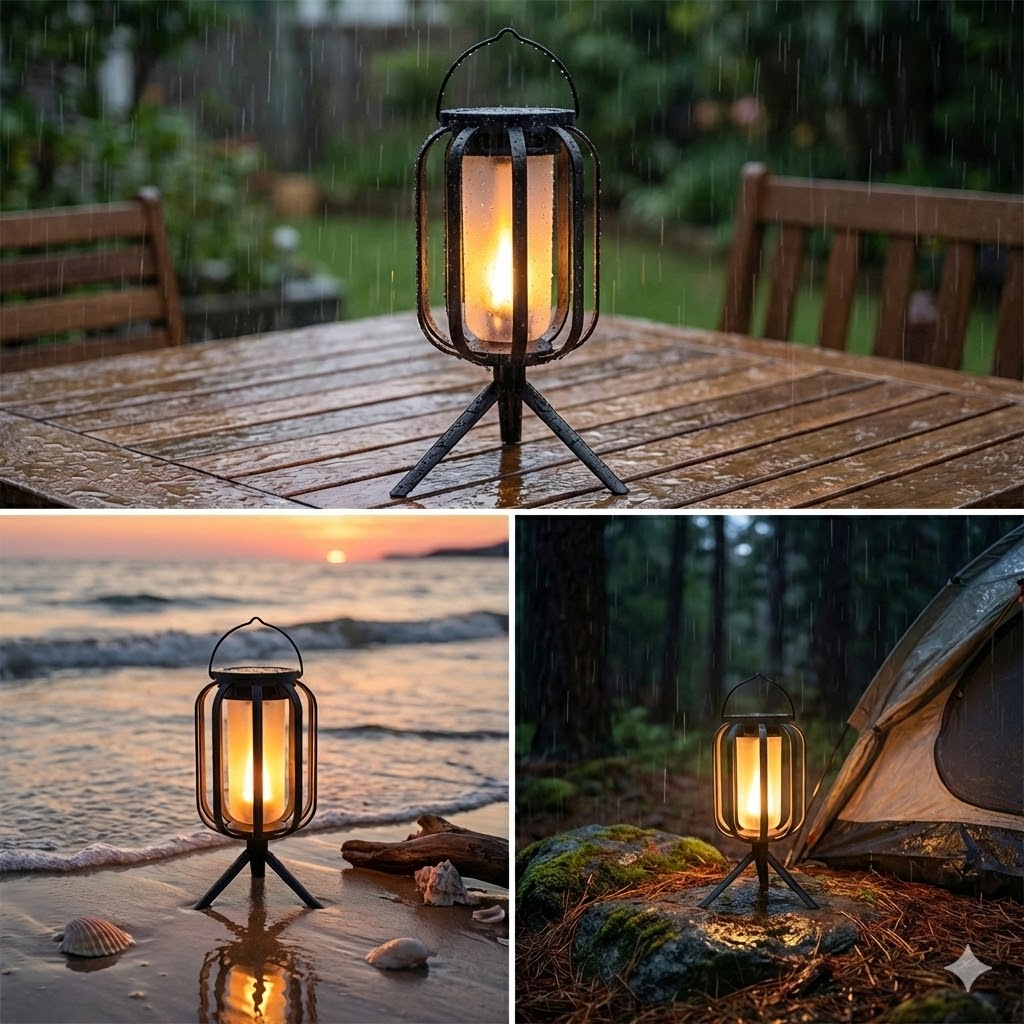 Vintage Portable LED Camping L - đánh giá và giá Outdoor Lighting Vintage