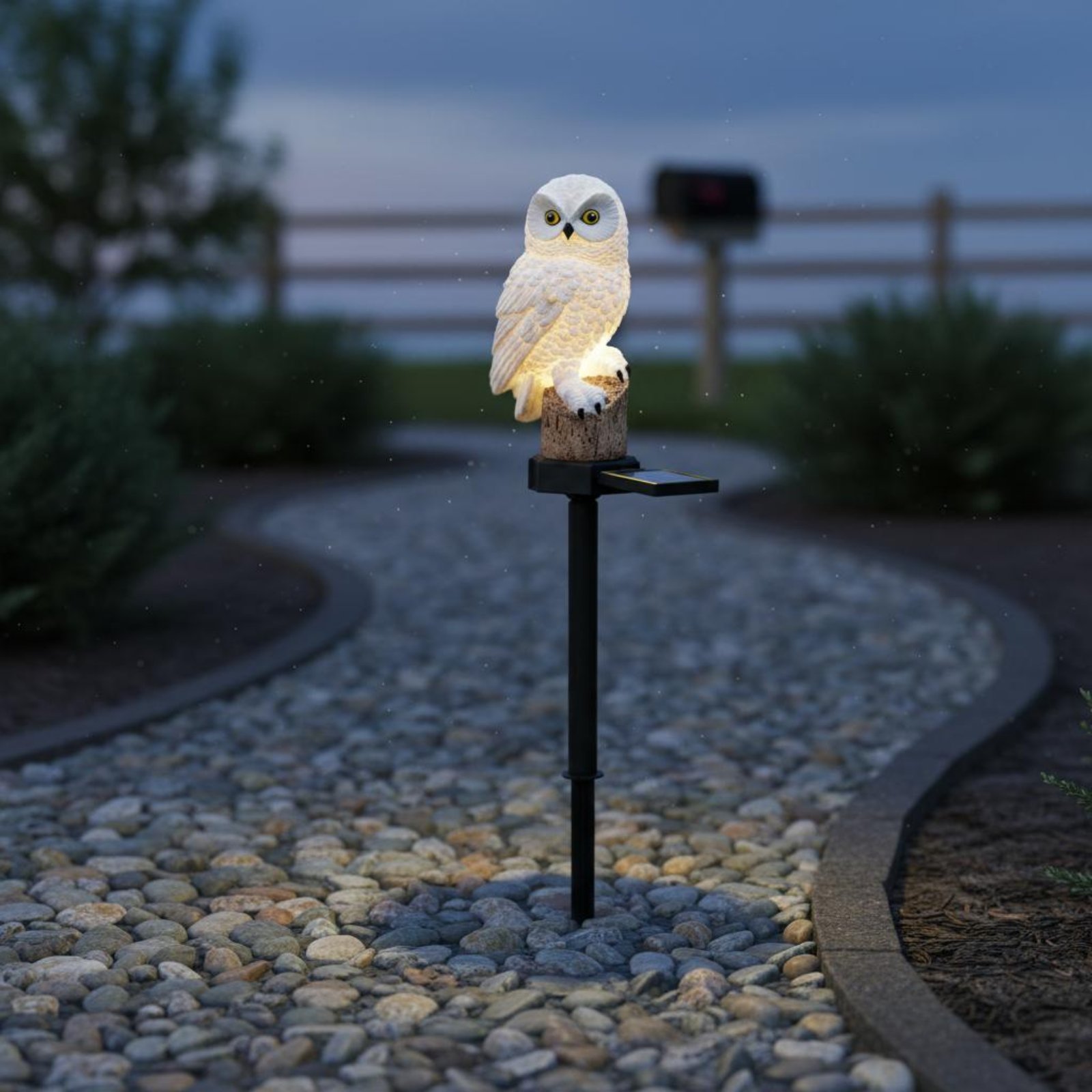 Solar Owl Stake Light Waterpro - đánh giá và giá Outdoor Lighting Ip65