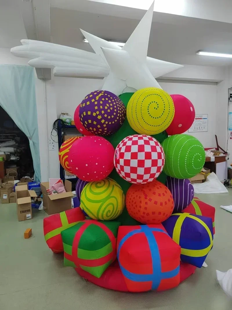Outdoor Decor Inflatable Chris - đánh giá và giá Outdoor Lighting On Trees