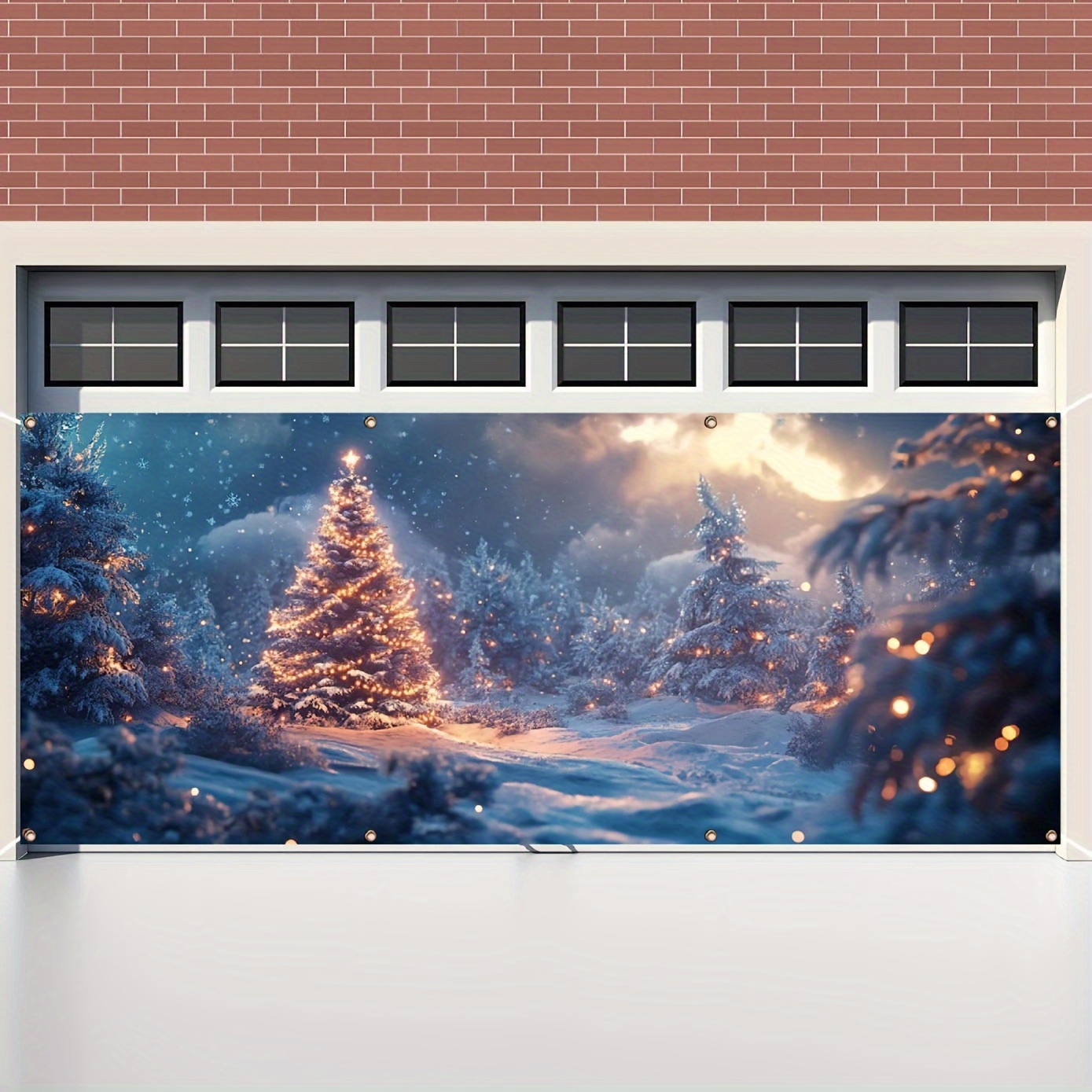 Sparkling Christmas Garage Ban - đánh giá và giá Outdoor Lighting On Trees