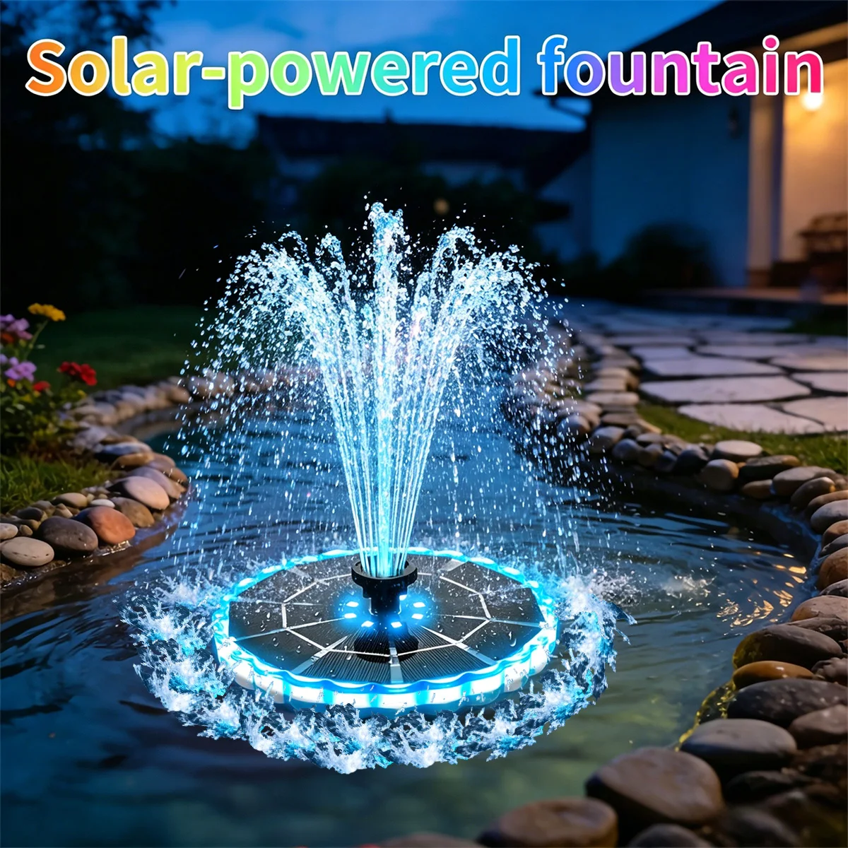 3.5W Outdoor Solar Fountain fo - đánh giá và giá Outdoor Lighting Ground