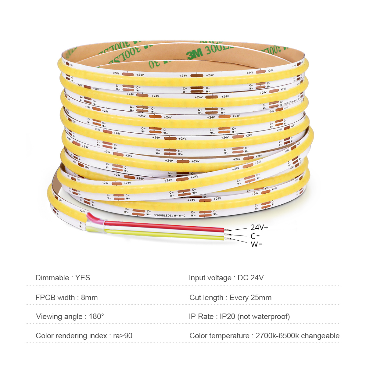 608LEDs/M 3 Colors In One LED  - đánh giá và giá Outdoor Lighting Led Strip