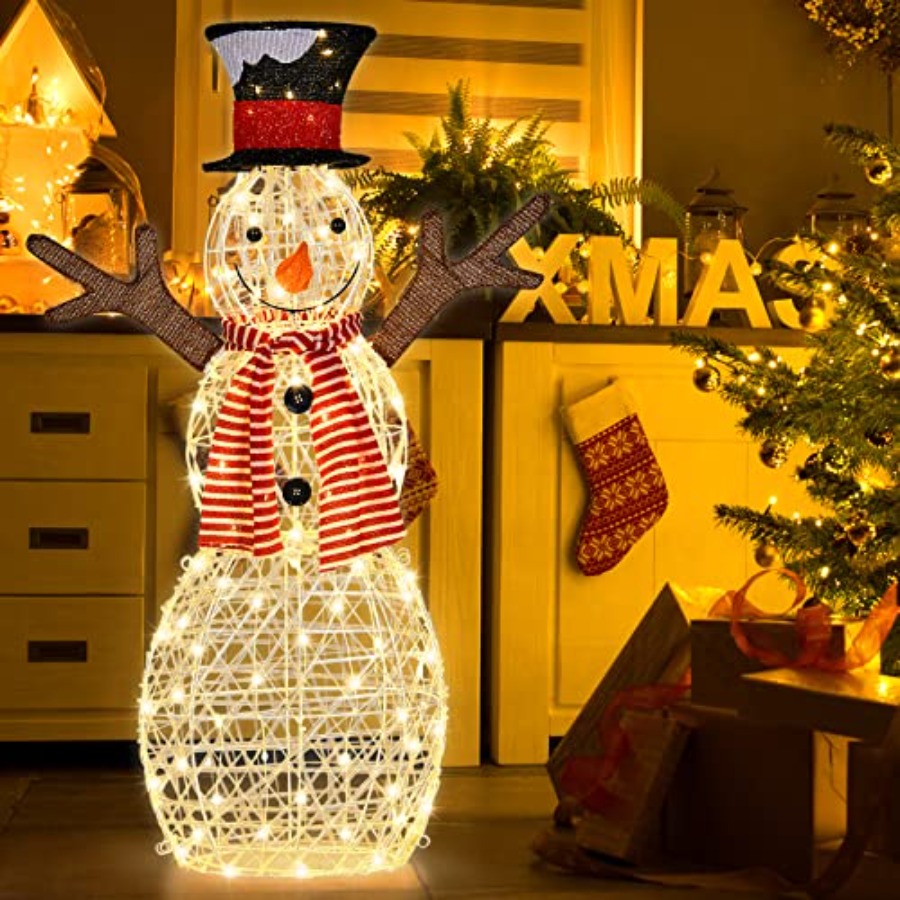 Christmas Outdoor Lighted Snow - đánh giá và giá Outdoor Lighting Ground