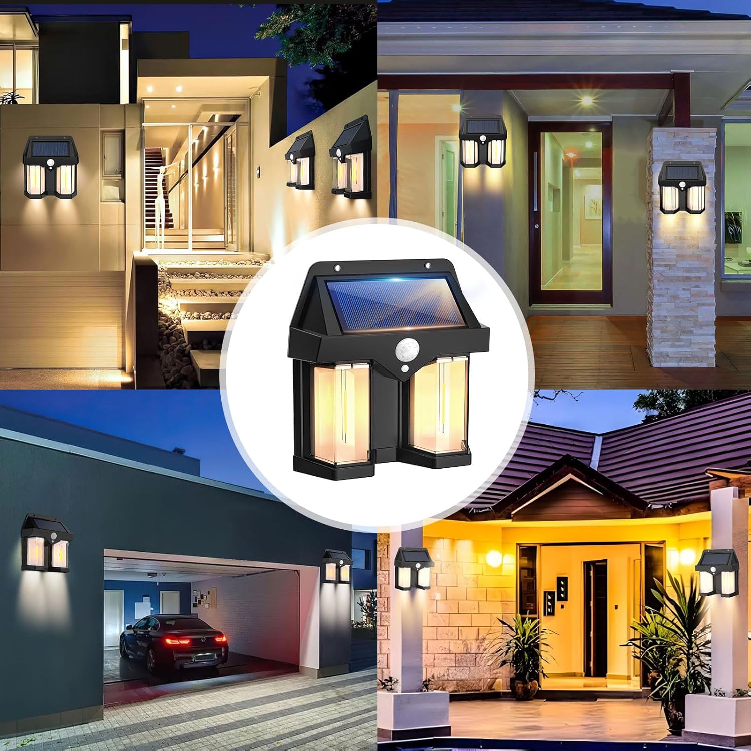 Solar Powered Wall Light Vinta - đánh giá và giá Outdoor Lighting Vintage