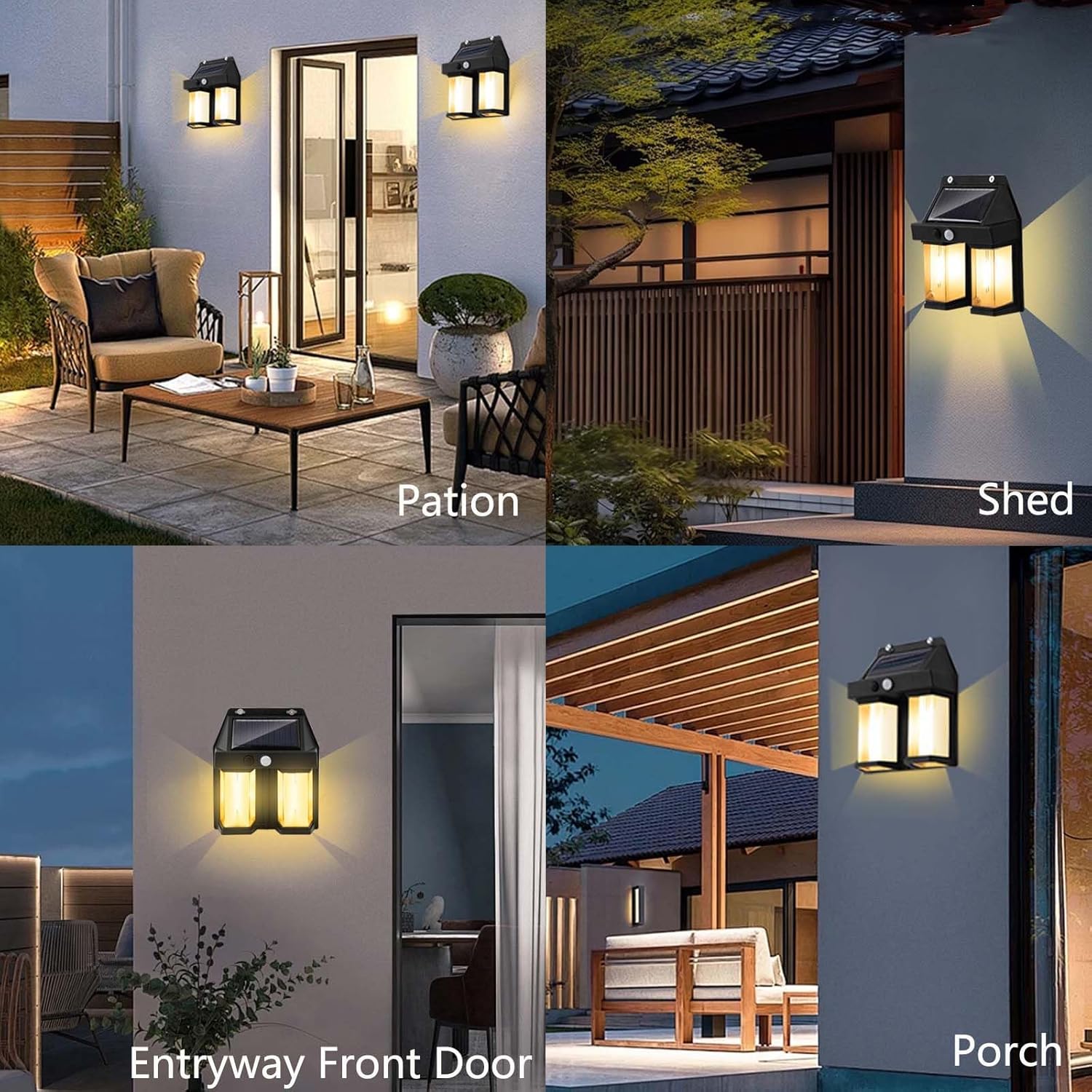 Solar Powered Wall Light Vinta - đánh giá và giá Outdoor Lighting Vintage