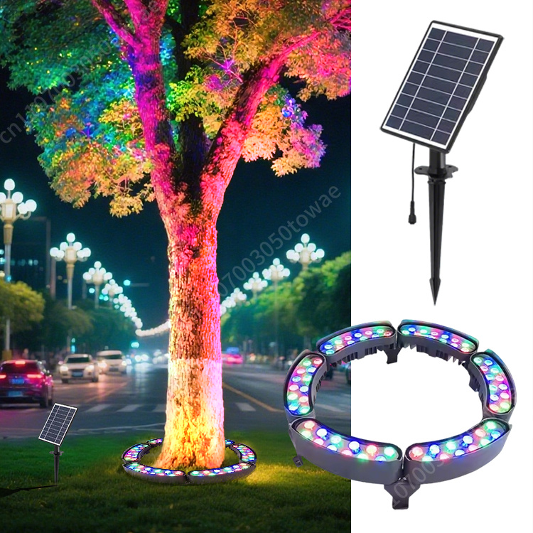 Solar Hug Tree Light IP65 Wate - đánh giá và giá Outdoor Lighting On Trees