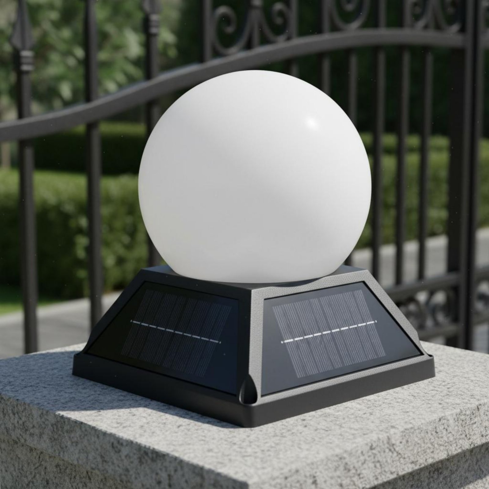 Solar Post Cap Light Wireless  - đánh giá và giá Outdoor Lighting Ip65