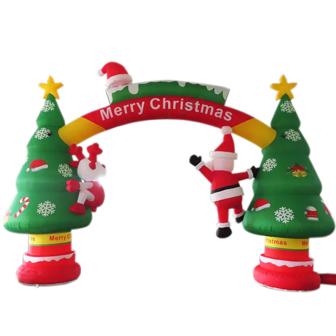 Christmas Inflatable Xmas Tree - đánh giá và giá Outdoor Lighting On Trees