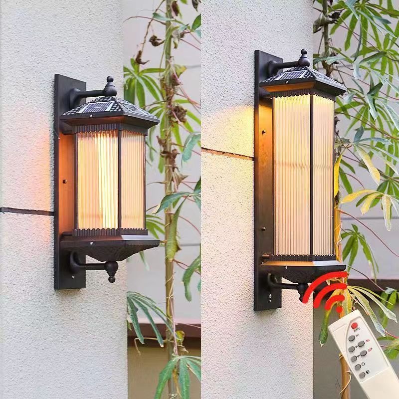 Chinese Vintage Metal Solar Wa - đánh giá và giá Outdoor Lighting Vintage