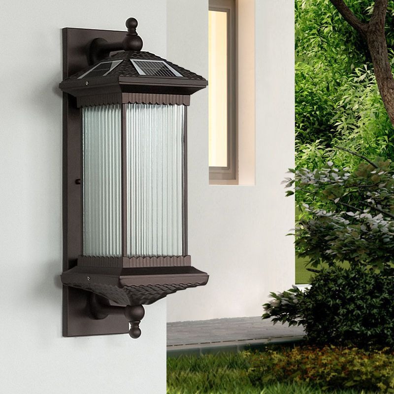 Chinese Vintage Metal Solar Wa - đánh giá và giá Outdoor Lighting Vintage