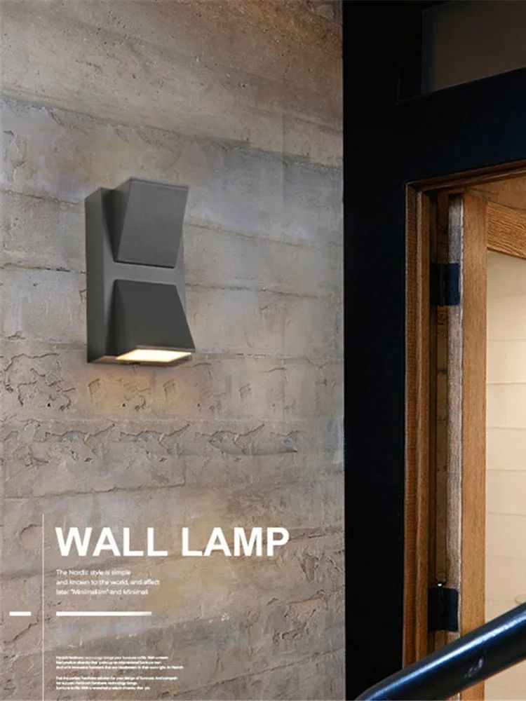 IP65 LED Wall Light Aluminum O - đánh giá và giá Outdoor Lighting On Stairs