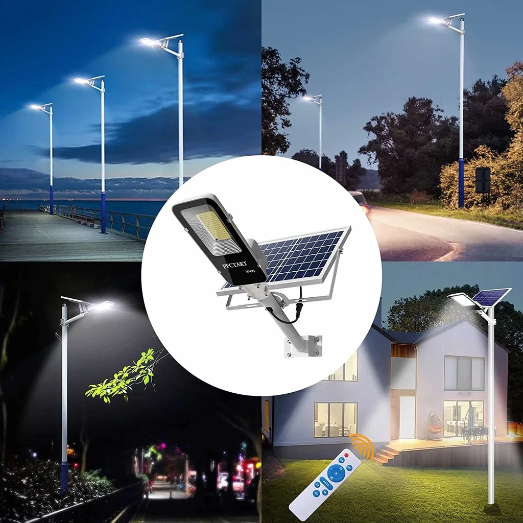 200W Powerful Solar Light Outd - đánh giá và giá Outdoor Lighting Dusk To Dawn