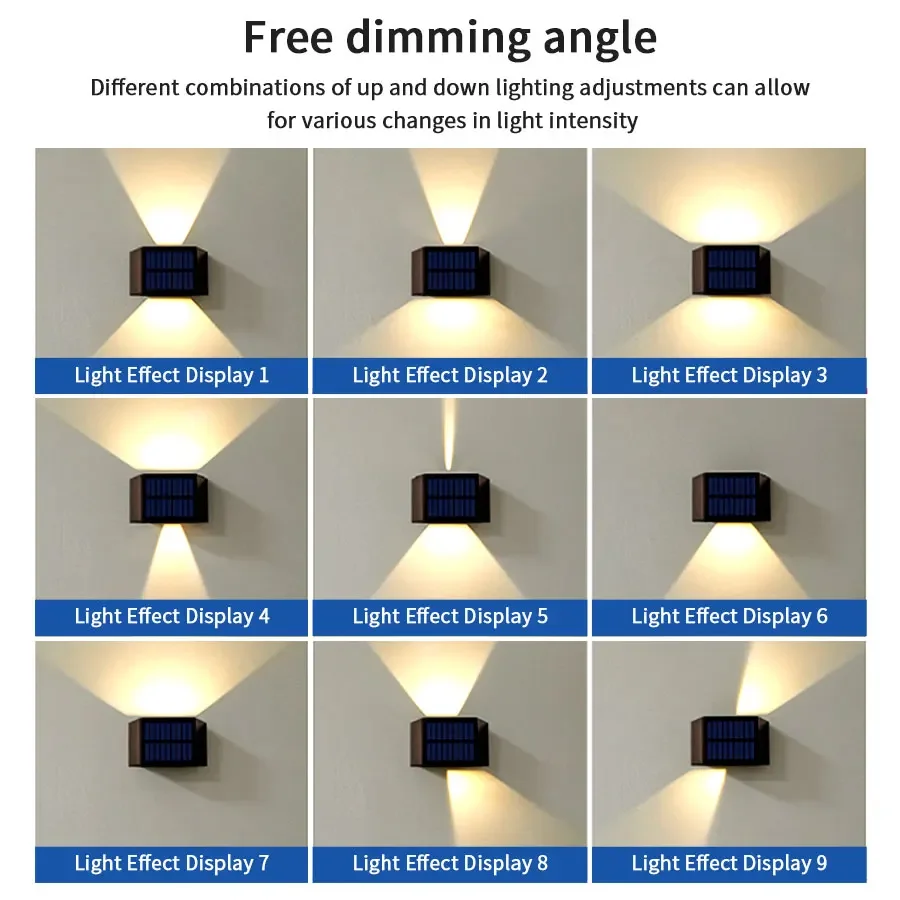 Outdoor Solar Fence Light LED  - đánh giá và giá Outdoor Lighting Dusk To Dawn