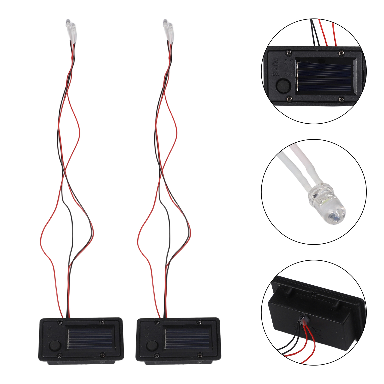 2pcs Solar Light Boxes Replace - đánh giá và giá Outdoor Lighting Ground