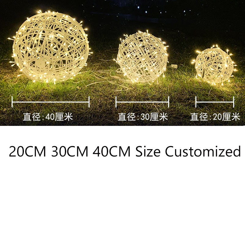 Solar Christmas Ball Lights fo - đánh giá và giá Outdoor Lighting On Trees