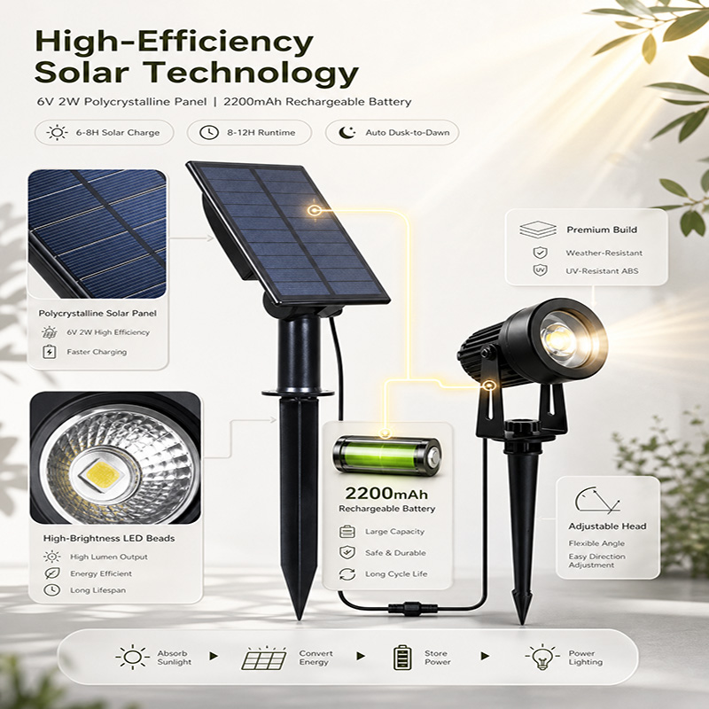 Auto On Off Solar LED Ground S - đánh giá và giá Outdoor Lighting On Trees