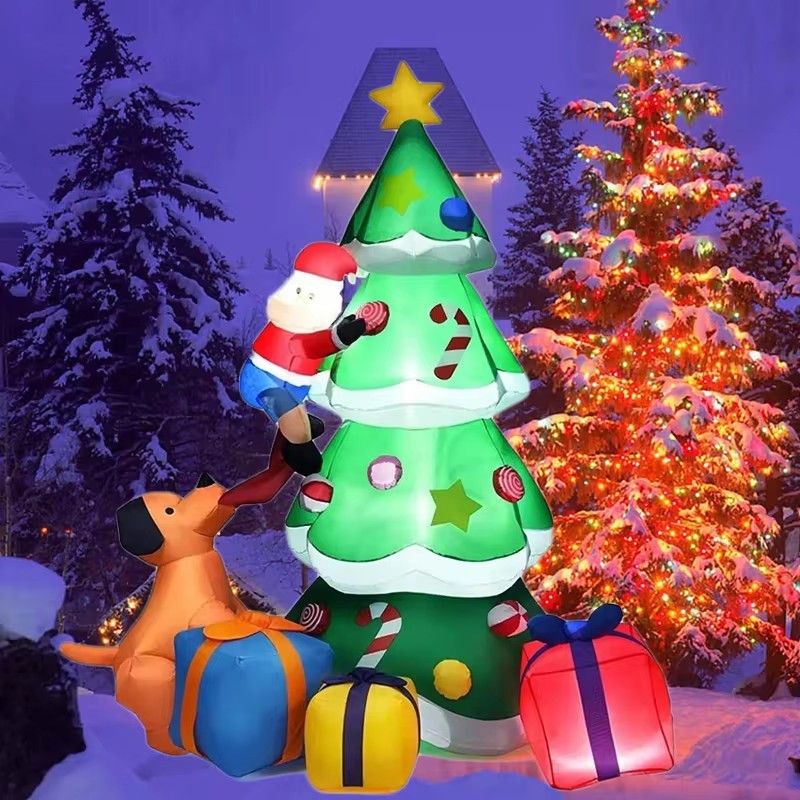 Christmas Tree Inflatable Mode - đánh giá và giá Outdoor Lighting Xmas