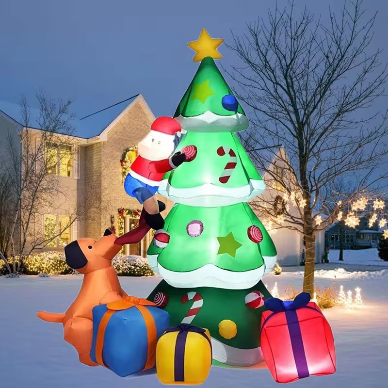 Christmas Tree Inflatable Mode - đánh giá và giá Outdoor Lighting Xmas