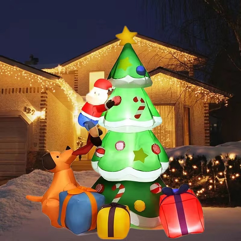 Christmas Tree Inflatable Mode - đánh giá và giá Outdoor Lighting Xmas