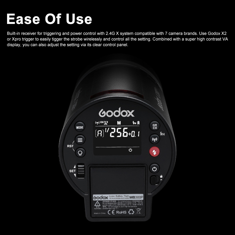 Godox AD300Pro Outdoor Flash L - đánh giá và giá Outdoor Lighting Kit Photography