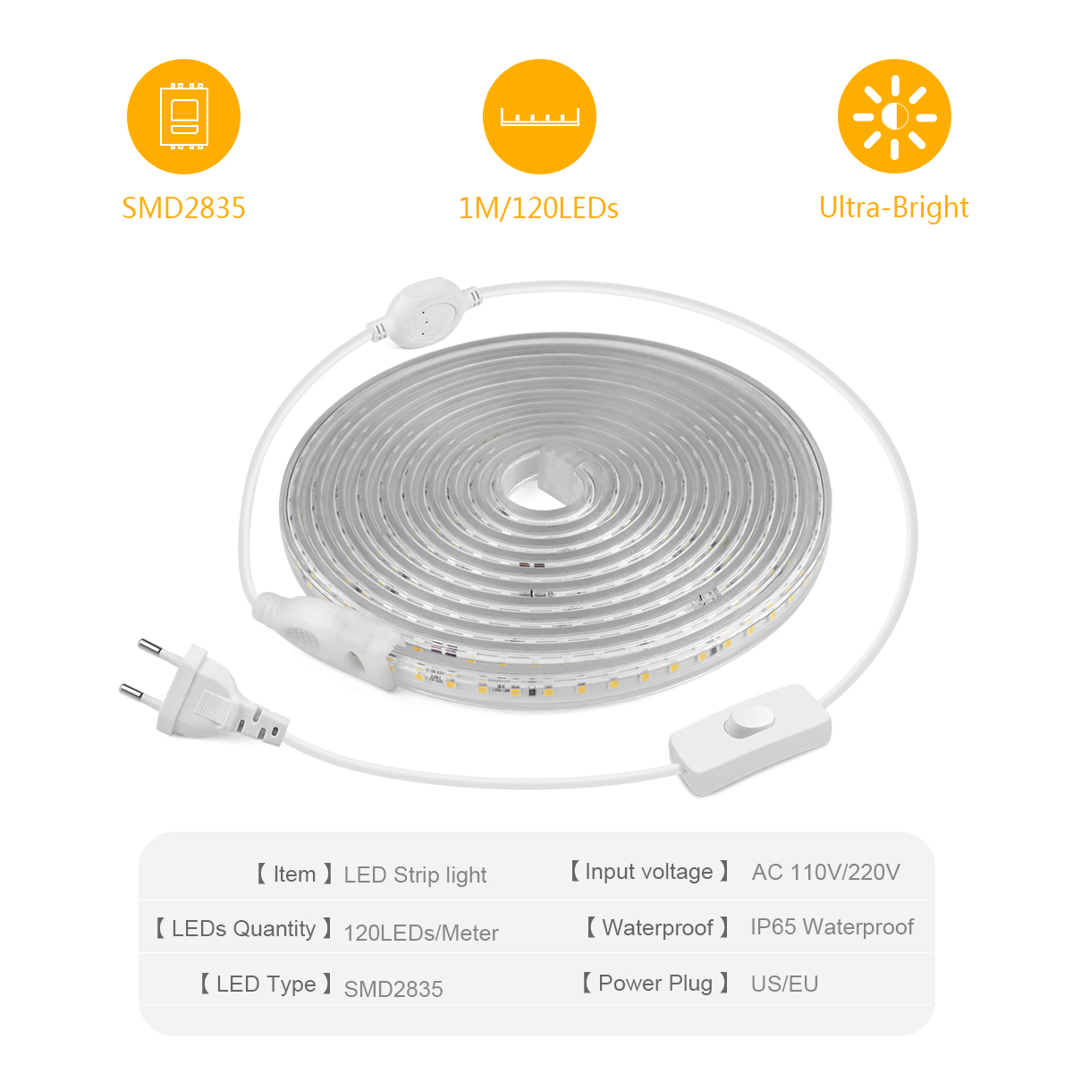 High Bright LED Strip Light 28 - đánh giá và giá Outdoor Lighting Led Strip