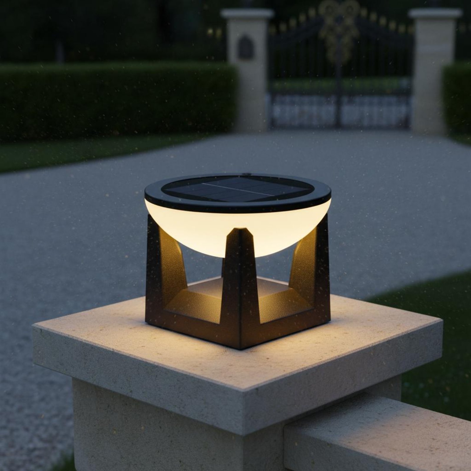 Solar Post Light Easy to Insta - đánh giá và giá Outdoor Lighting Ip65