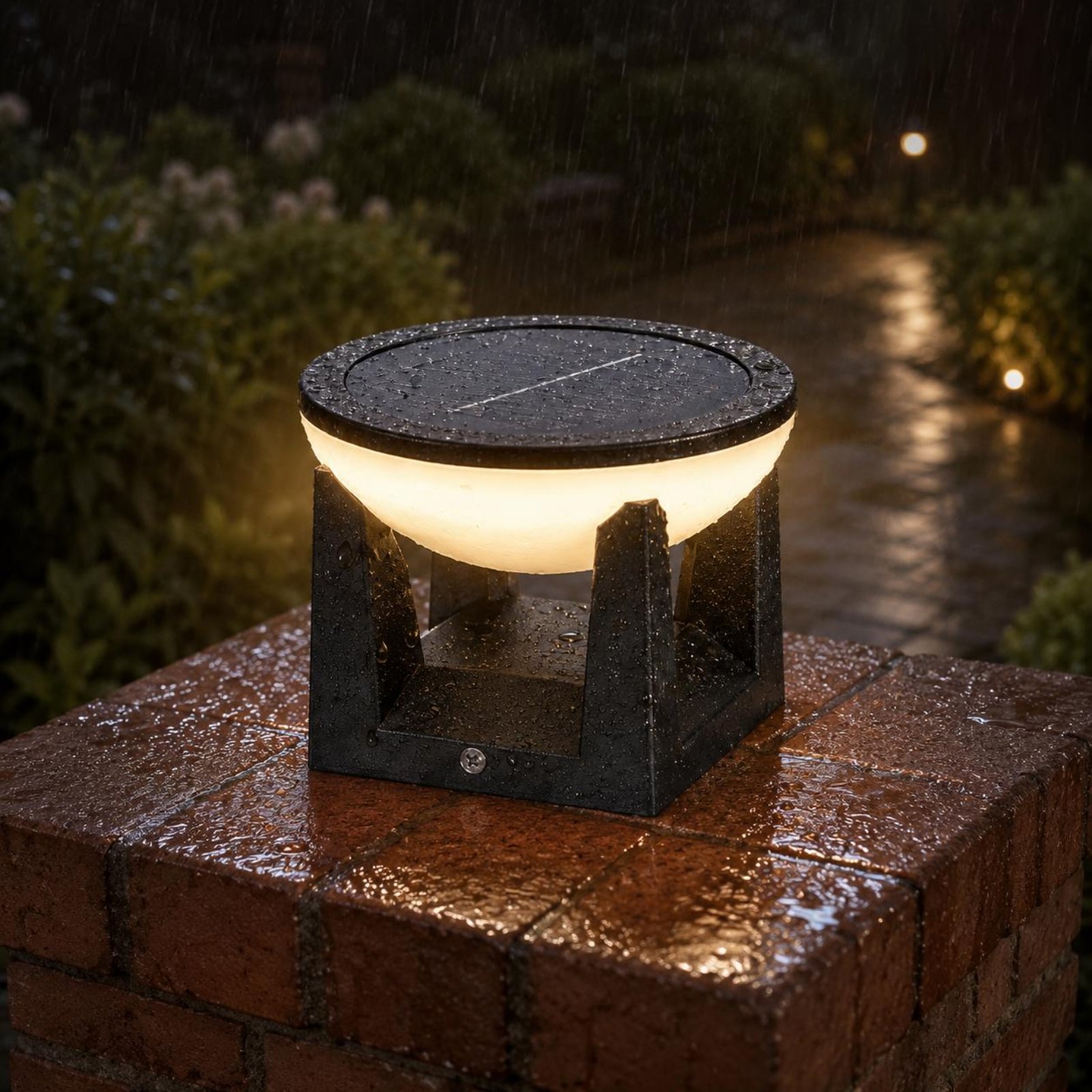 Solar Post Light Easy to Insta - đánh giá và giá Outdoor Lighting Ip65