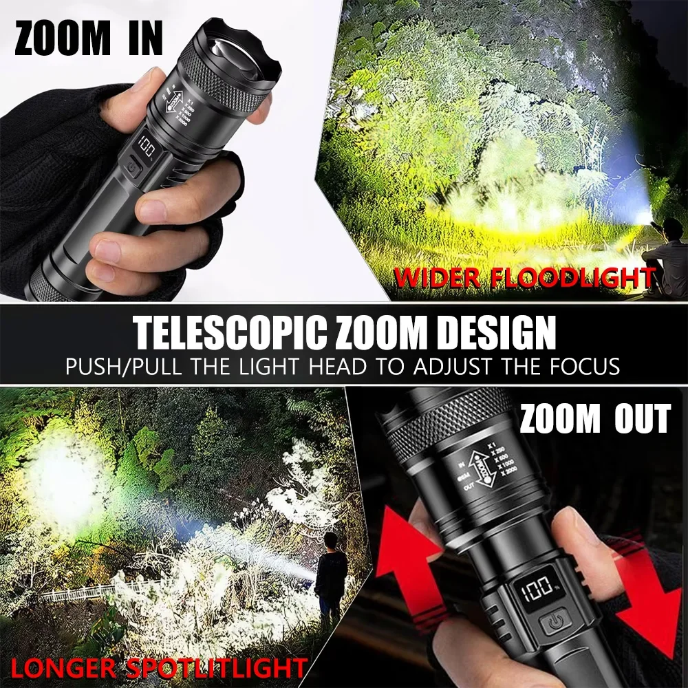 Rechargeable LED Flashlight Zo - đánh giá và giá Zinc Outdoor Lighting
